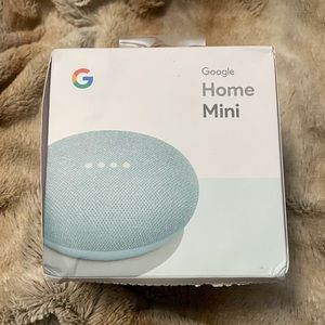 New - Google Home Mini (1st gen) - Aqua